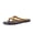 Cognac, variant on Raz Thong Strappy Sandals for Women, Minimalist Flat Sandals with Decorative Ring Accents