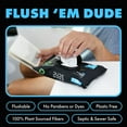 thumbnail image 2 of DUDE Wipes Unscented XL Flushable Wipes, 12 Flip-Top Packs, 48 Wipes per Pack, 576 Total Wipes, 2 of 5