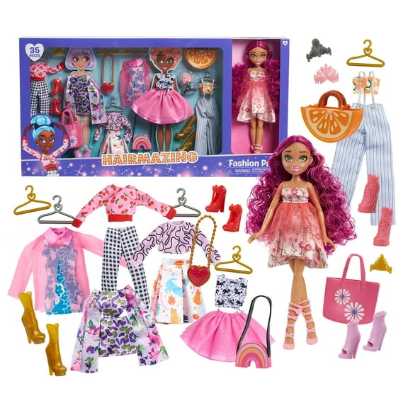 Hairmazing Fashion Pack, Kids Toys for Ages 3 up