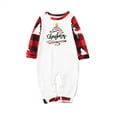 thumbnail image 2 of Zwiiyzr Family Christmas Pjs Matching Sets Holiday Jammies for Baby Matching Family Sets Christmas Casual Printed Jumpsuit Romper Home Wear 2025 Red, 2 of 6