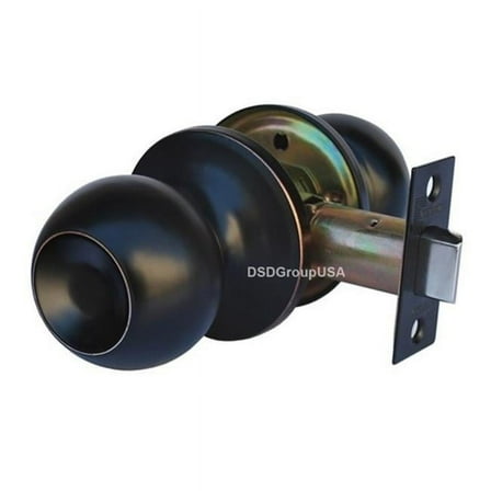 Constructor Chronos Passage Door Knob Handle Lock Set for Hallway Oil Rubbed Finish