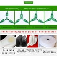 thumbnail image 5 of Double Male Hose Connectors, Solve Short Hose Problems And Extend Hose Length, For Agriculture Lawn Garden Irrigation, Plastic 1/2" Diameter Hose Pipes Compatibility, 2Pcs, 5 of 5