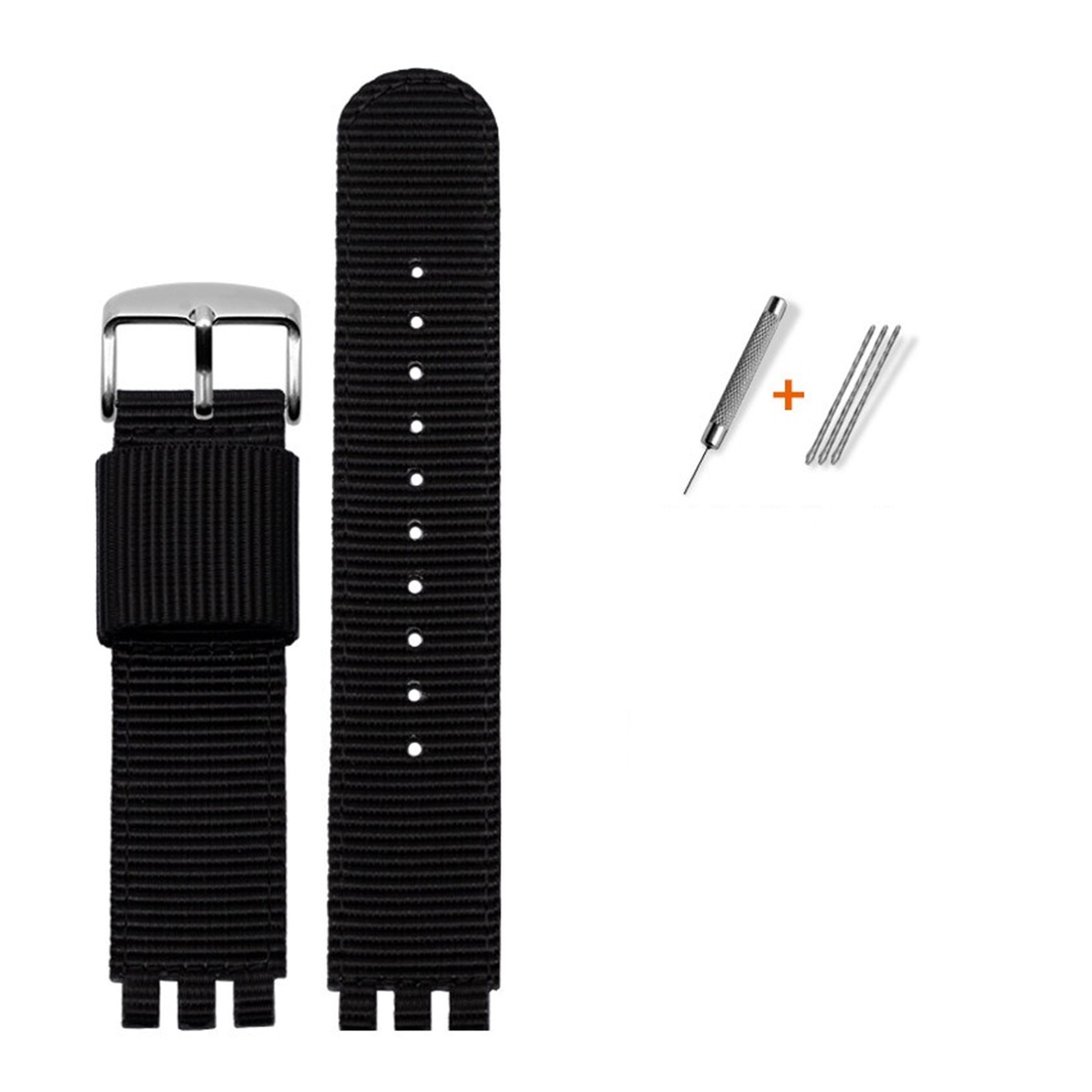 Bracelet Montre Nylon 16mm – Pour Casio G-Shock GA900, GA700, GA-110, GA-100 – Réglable, Respirant, Confortable