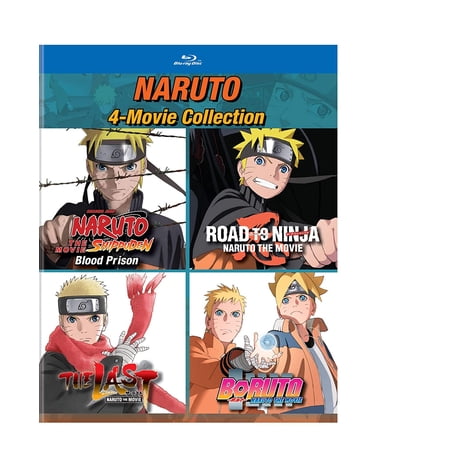 Naruto: 4-Movie Collection (Blu-Ray)