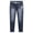 Blue, variant on CHUMUD Skinny Jeans for Women Trendy Stretchy Low Rise Denim Pants Y2K Retro Capris Pants