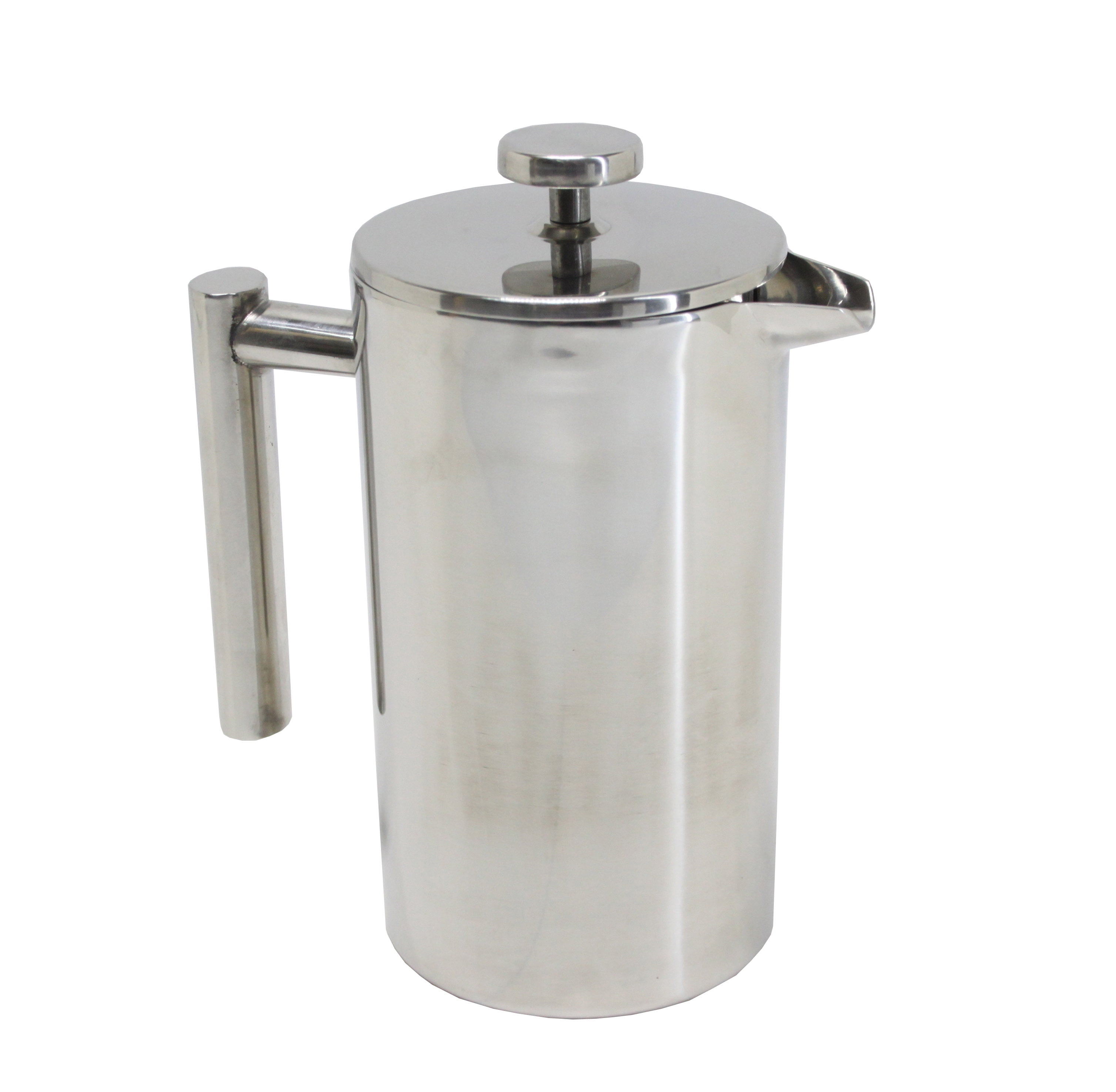FixtureDisplays® DoubleWall Stainless Steel French Coffee Press, 34 oz