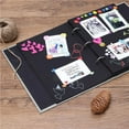 thumbnail image 4 of Linen DIY Photo Album with Removable Inner Page Scrapbooking Handmade Loose-leaf Notebook with Hemp Rope for Birthday Marriage Proposals Making, 4 of 9