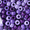 Purple, variant on Hello Hobby Pony Bead Mix, Purple, 500 Pieces, Plastic Craft Beads for Jewelry Making and DIY Projects