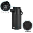 thumbnail image 3 of Dispensador de café Tiken Airpot de 4 L de acero inoxidable con bomba, 3 of 5