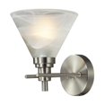 thumbnail image 1 of Pemberton 1 Light Bath In Brushed Nickel, 1 of 1