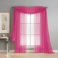 thumbnail image 2 of Diamond Sheer Voile Curtain Panels, 2 of 5