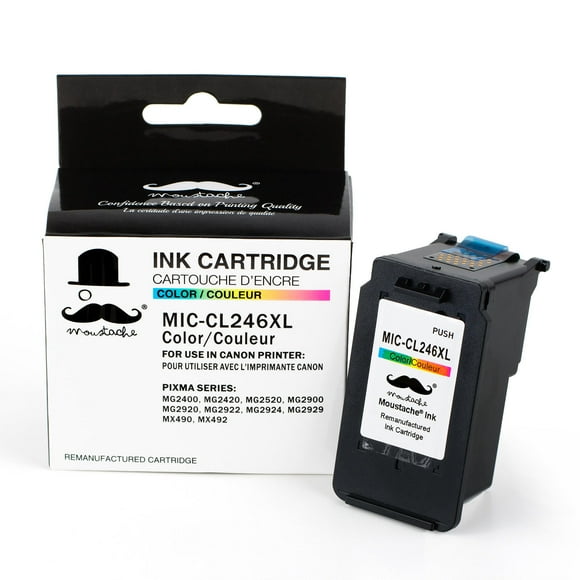 Canon CL-246XL Tri-Color (8280B001AA) Remanufactured Ink Cartridge For PIXMA PIXMA MG2400 Series, MG2525, MG2900 Series, MG2920, MG2922, MG2924, MG2929, MX492, TR4520, TR4527, TS202, TS302, etc