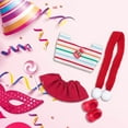 thumbnail image 4 of Dolls & Accessories Playset for Festive Dress Up Set of Outfits for Your Favorite Doll Inclusive Seasonal Attire, 4 of 6