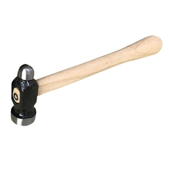 Martillo Fernando para hacer joyas de metal con cabeza de acero y mango de madera 26 cm