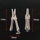 thumbnail image 2 of EDC Mini Titanium Alloy Scissors, Nose Hair Trimmer, Men's Beard Scissors, Manual Nose Safety Shaving Scissors (Type A), 2 of 5