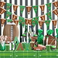 thumbnail image 5 of 6 Pack Football Banner Decoration Party - Football Theme Triangle Flags Banner for Football Birthday Party Game Day Sports Football Decorations, 5 of 11