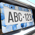 thumbnail image 6 of 1 Pcs Hexagonal Tiles License Plate Frame, License Plate Cover for Car Decorative Parts, Aluminum License Plate Bracket Holder Rust-Proof Weather-Proof for US Standard Car, 6 of 9
