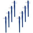 thumbnail image 2 of 8Pcs Ergonomic Blue Denture Brushes for Elderly Daily Use PP Material, 2 of 9