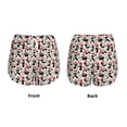 thumbnail image 6 of Goofa Christmas Cat Printed Women 2 in 1 Running Shorts,Quick Dry Athletic Workout Shorts,High Waisted Athletic Shorts with Liner Pockets-Large, 6 of 9