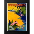 thumbnail image 2 of Unknown 11x14 Black Modern Framed Museum Art Print Titled - White Star Line/West Indies, 2 of 5