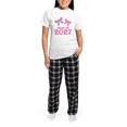 thumbnail image 5 of CafePress - Class Of 2027 Girls Graduation Women's Light Pajam - Women's Short Sleeve Print T-Shirt and Pants Light Cotton Pajama Set, 5 of 7