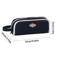 thumbnail image 3 of Pencil Case Large Capacity Zipper Organizer Multi Layer Storage Durable Design Easy Access, High Capacity Practical Use, For Office Travel Art Supplies Daily Use, 3 of 6
