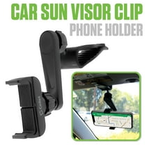 Cellet Car Sun Visor Clip Phone Holder, 360° Rotating Cradle Mount for Smartphones up to 4.7"