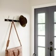 thumbnail image 6 of Franklin Brass B48588k-R Modern Angled Pilltop 26-1/2" Wide Coat And Hat Hook Rack - Matte, 6 of 7
