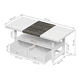 thumbnail image 3 of Mesa auxiliar FABATO de 2 Niveles con estante negro, 3 of 6