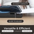 thumbnail image 2 of Portable Automatic Electric Stapler Pro - 30 Sheet Capacity, Quiet Operation, Jam-Free and Easy Reload - AC Adapter/Battery Powered, (Black), 2 of 5