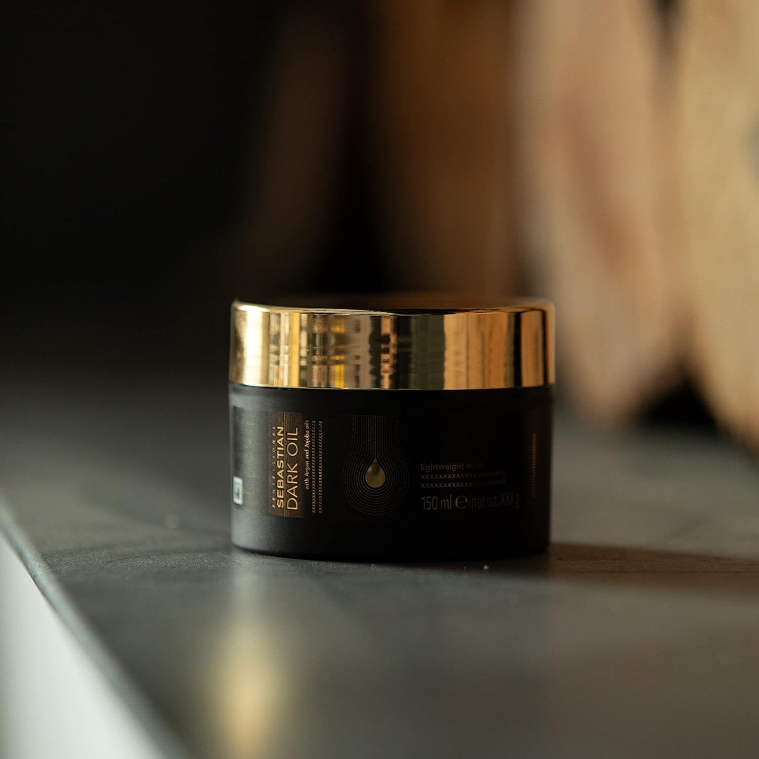 Sebastian Professional Dark Oil Lightweight Mask, with Jojoba and Argan Oils, 5.1 Oz.