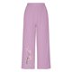 thumbnail image 5 of mfyjkho Pantalones Cortos Para Correr, Pantalones Casuales De Lino Bordados De Gran Tamaño Para Mujer, Pantalones Holgados De Pierna Ancha Pantalones Cortos Para Mujer M, 5 of 6