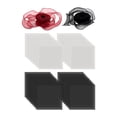 thumbnail image 2 of Voxware Flower Wrapping Paper Sheet Packaging Paper for Gift Box Anniversary Wedding Style C, 2 of 8