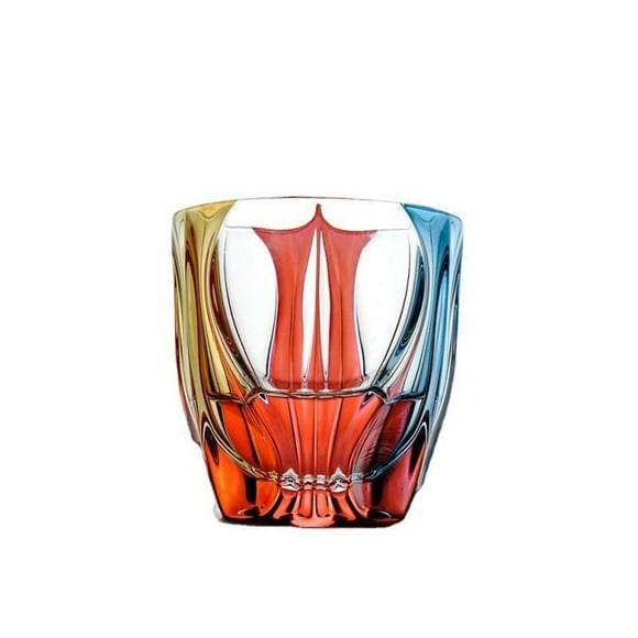 Crystal Stained Glass Wine Set Hand-painted Fashion Wine Glasses Painted Whiskey Glasses