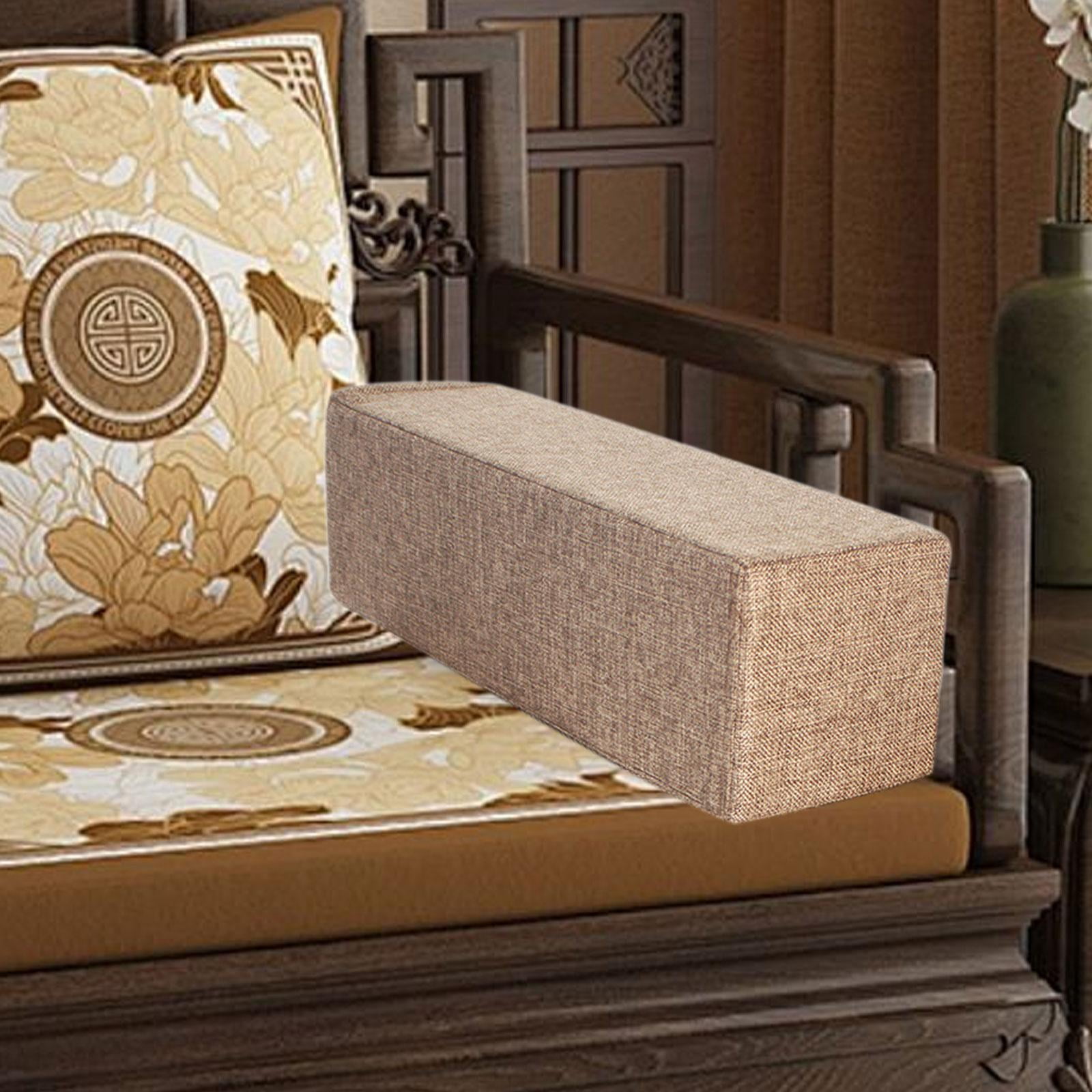Decorative Bed Armchair Home Bedroom Sofa Couch Arm Rest Pillow Removable and Washable Cover for Adults Living Room Sofa