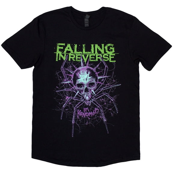 Falling In Reverse Unisex T-Shirt Spider (Black)