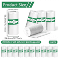 thumbnail image 3 of 40PCS Mini Printer Paper, Thermal Sticker Paper,Self-Adhesive,Mini Thermal Printer Paper,Notes,Black on White,5.7x2.5cm,40 roll x Printer Paper,White, 3 of 8