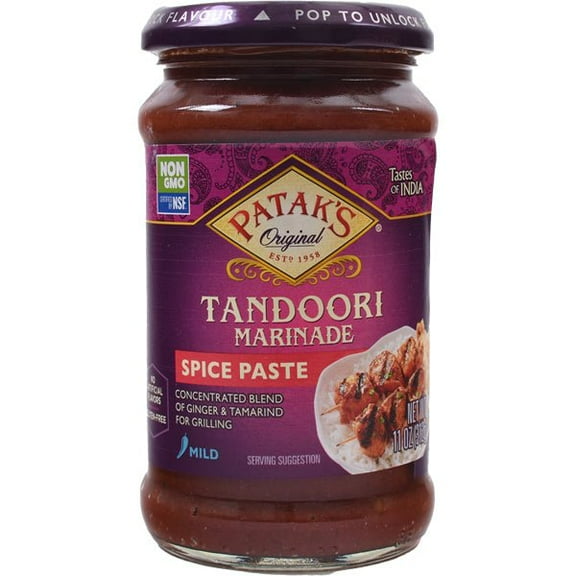 Patak's Tandoori Paste 11 oz (Pack of 6)