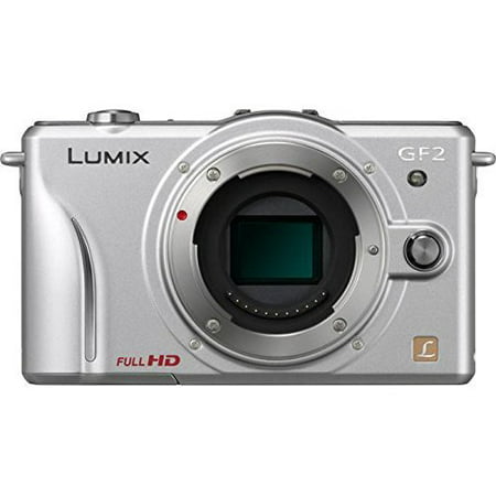 Panasonic Lumix DMC-GF2 Digital Micro Four Thirds Camera Body (Silver) (International Model No