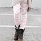 thumbnail image 4 of Gibobby Leggings con bolsillos dama Leggings con estampado Halloween para mujer Leggings elásticos pantalones casuales botas pantalones（Rosa， XL), 4 of 5