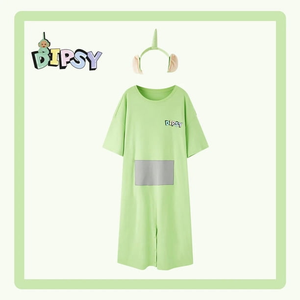 Teletubbies-Disfraz de Anime divertido para adultos, traje de manga larga, suave y transpirable, 4 colores, para verano, 2022
