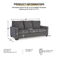thumbnail image 6 of Signature Design by Ashley Rannis Pewter Queen Sofa Sleeper, 6 of 12