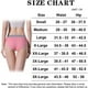 thumbnail image 5 of Gibobby Braguitas Slim Fit 5 Piezas Calzoncillos Patchwork Color Ropa interior Bragas Bikini Sólido Calzoncillos para mujer Bragas Íntimos（Rosa， 4XL), 5 of 5