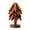 Brown, variant on Natural Tree Trivet Set - 4 Bamboo Trivets & 1 Stand Like a Christmas Tree, Decorative Bamboo Trivets
