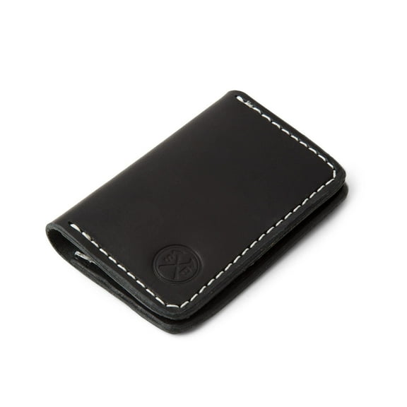 Double Pocket Wallet Black Dublin