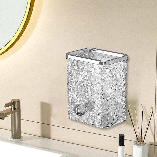 Toothbrush Shelf Transparent Comb Multifunctional Bathroom Storage Organizer for A