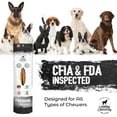 thumbnail image 4 of Canine Cravers Maplewood Smoked Bully Sticks 12” Inch - 100% Natural Free Range Grass Fed Beef - Made in Canada Odor-Reduced Long Lasting, Rawhide Free Dog Chews High Protein Low Fat Dental Care, 4 of 8