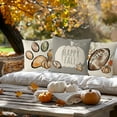 thumbnail image 4 of Fall Pillow Covers 18x18 Inch Set of 4 Football Dog Paws Throw Pillow Covers Pumpkins Autumn Harvest Pillowcase Farmhouse Home Decorations Sofa Bedroom Cushion Case, 4 of 6