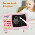 thumbnail image 3 of 2-in-1 Math Learning Handwriting Tablet,Handwriting Practice & Interactive Games, Interactive Electronic Math Game, Learning Games Digital Calculator with Display, 3 of 9