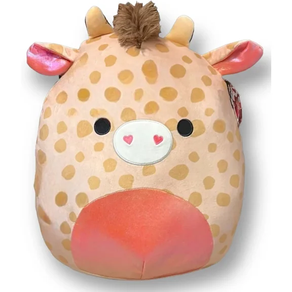 Squishmallows Official Kellytoy 16 Inch Soft Plush Squishy Toy Animals (Zuni Giraffe)